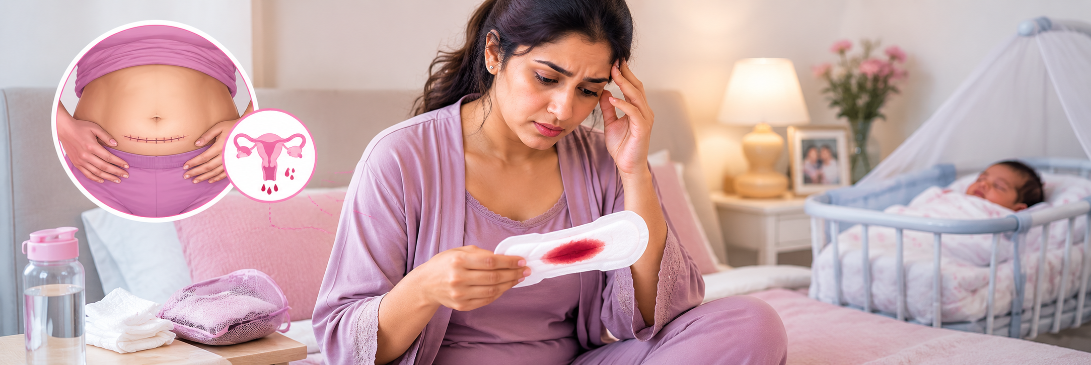 Vaginal Bleeding After C-Section Delivery: What's Normal and What's Not