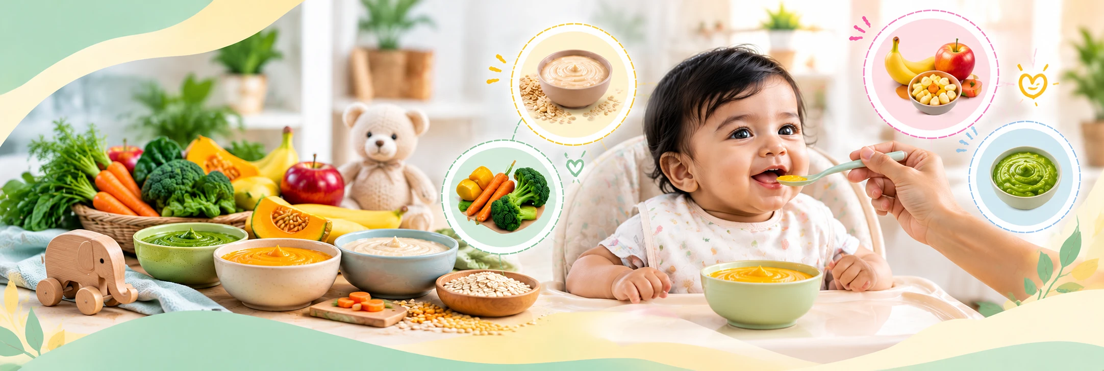 Indian Baby Food Chart: Ultimate Guide for 0 to 12 Months