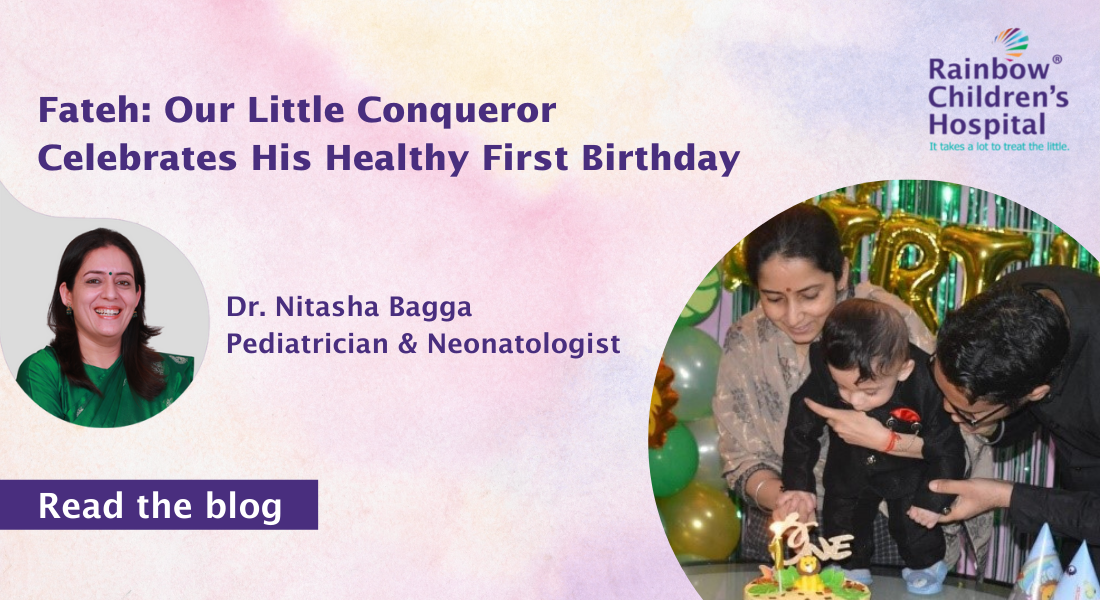 Fateh: Our Little Conqueror Celebrates His Healthy First Birthday