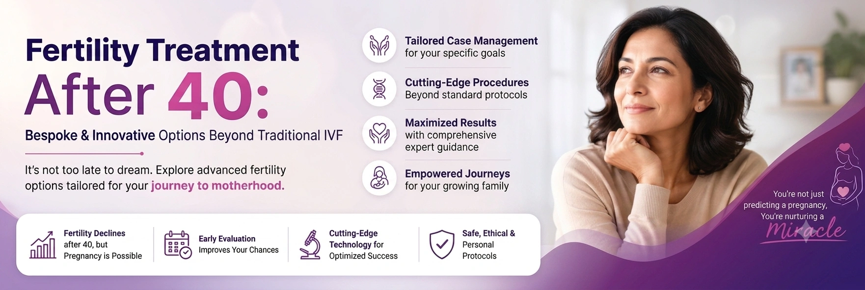 Fertility Treatment After 40: Realistic Options Beyond Conventional IVF