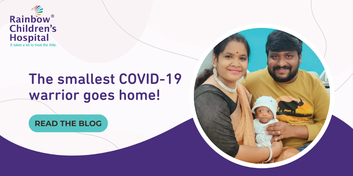 The Smallest COVID 19 Warrior goes home!