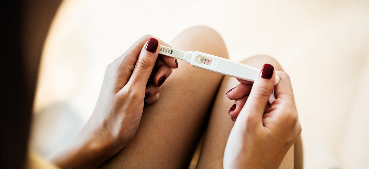 What is a double marker test in pregnancy
