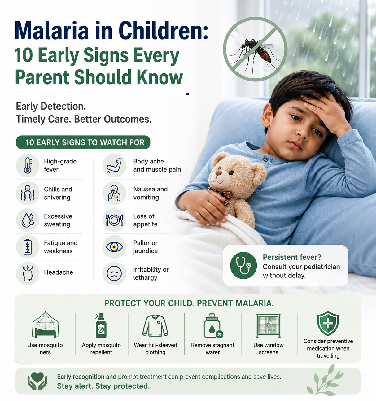 10 Early Signs of Malaria You Shouldn't Ignore for Your Kids