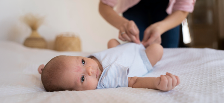 Child showing discomfort, a possible sign of liver problems – Rainbow Children’s Hospitals