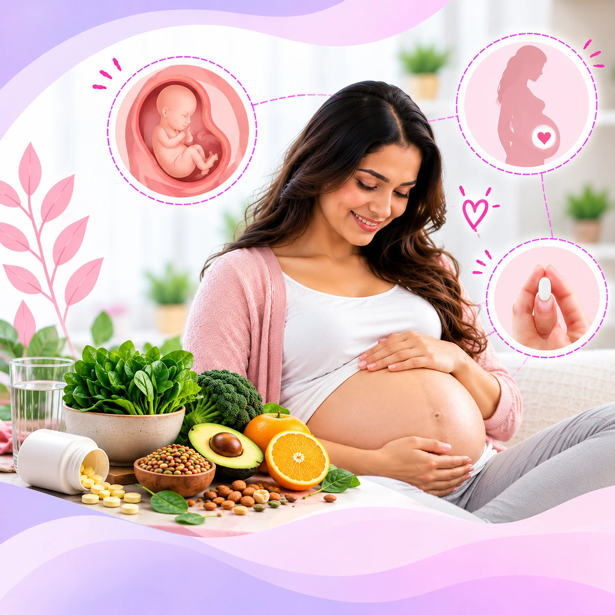 Benefits of folic acid during pregnancy for mother and baby