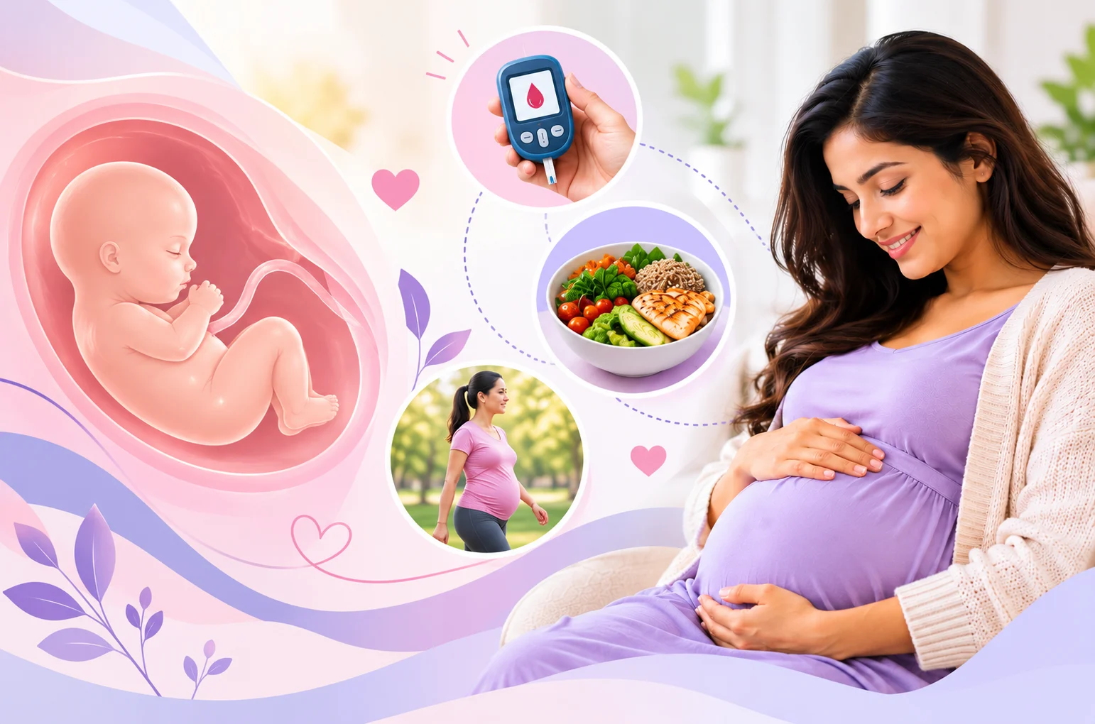 Gestational diabetes (GDM) in pregnancy: care and blood sugar management