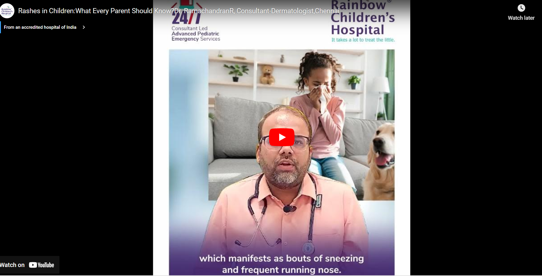 Rashes in Children, What parents should know?