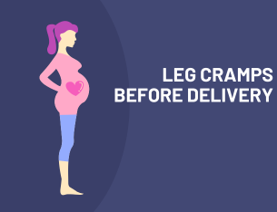 Leg cramps before delivery