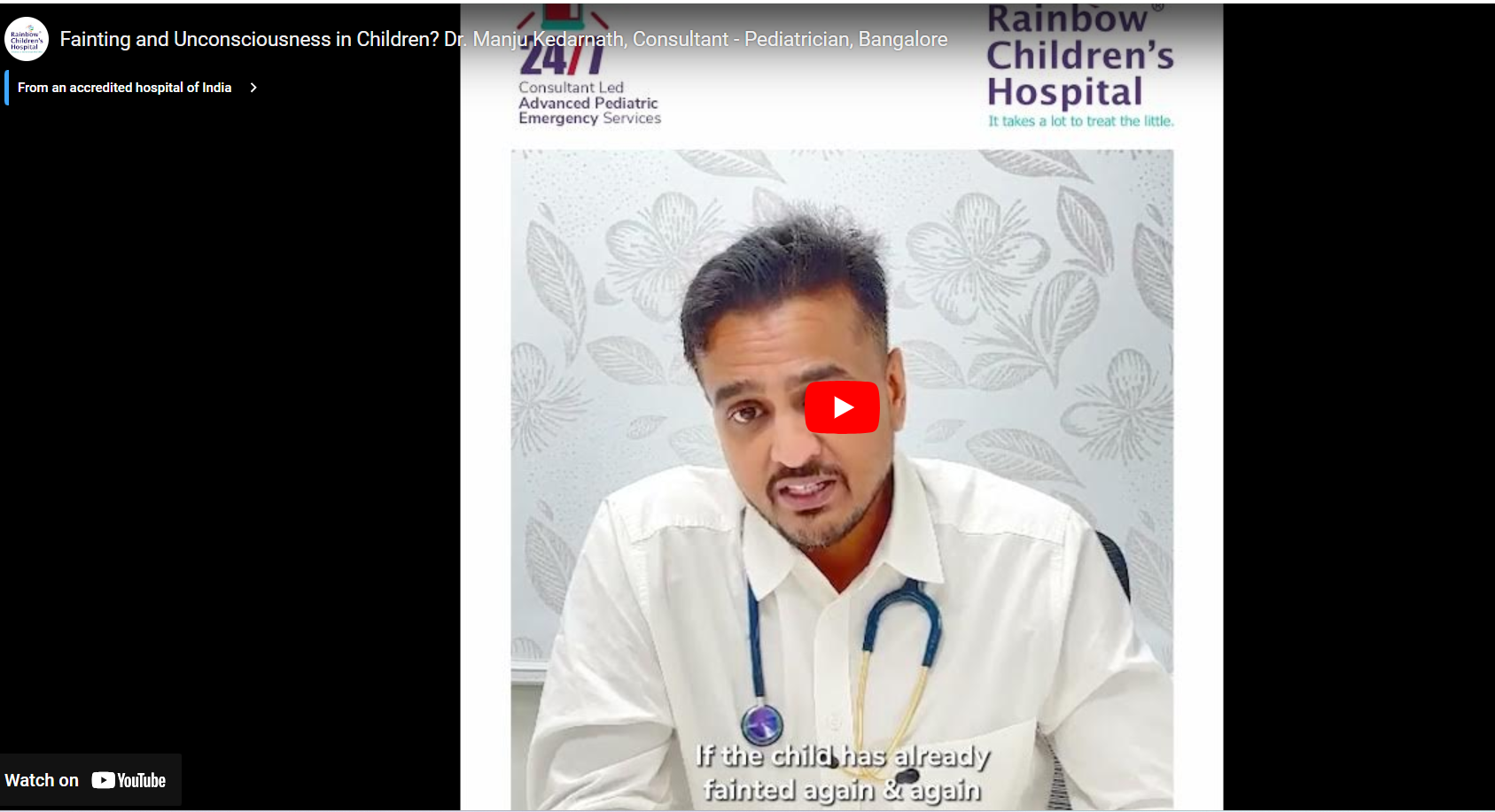 Fainting and Unconsciousness in Children?