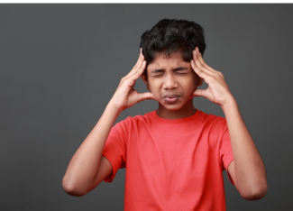 Is a headache concerning for children?