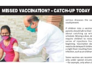 Missing Vaccination? - Catch-Up Now