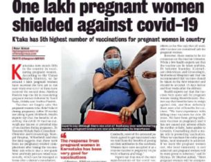 One lakh pregnant women shielded against covid-19