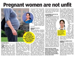 Pregnant Women are Not Unfit