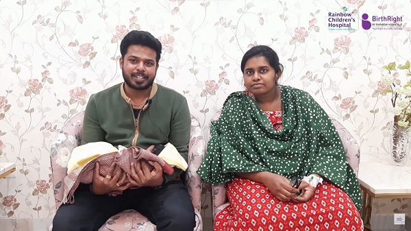 Blessed with a Baby Boy