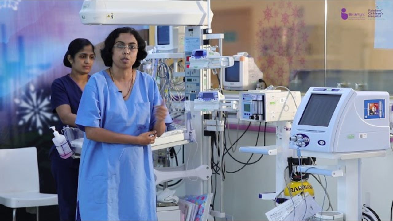 Dr. Prakash Vemgal, Dr. Saravanan R and Dr. Aruna Divakar - NICU Team