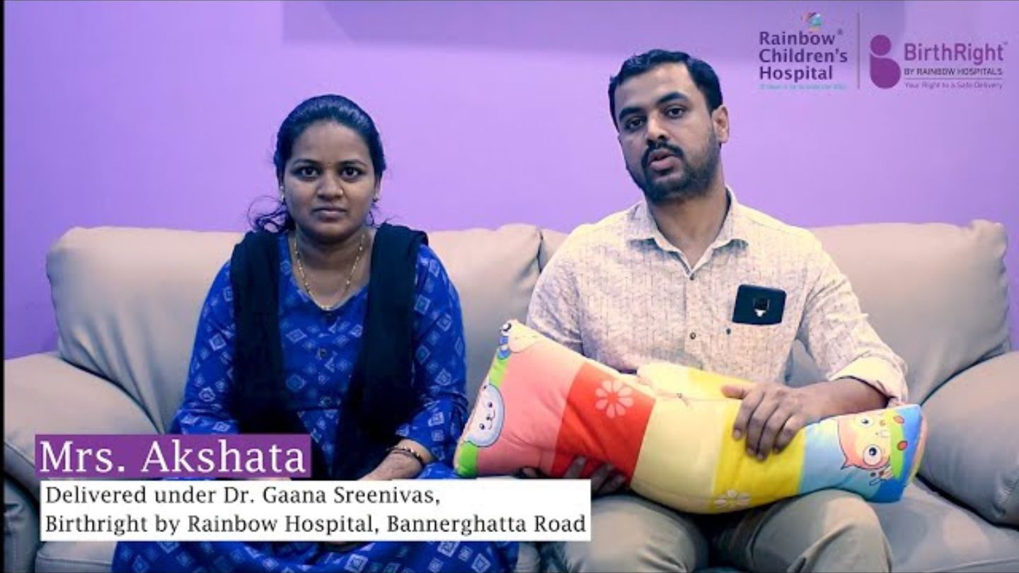 Mrs. Akshata | BirthRight Patient Testimonial | Dr. Gaana Sreenivas