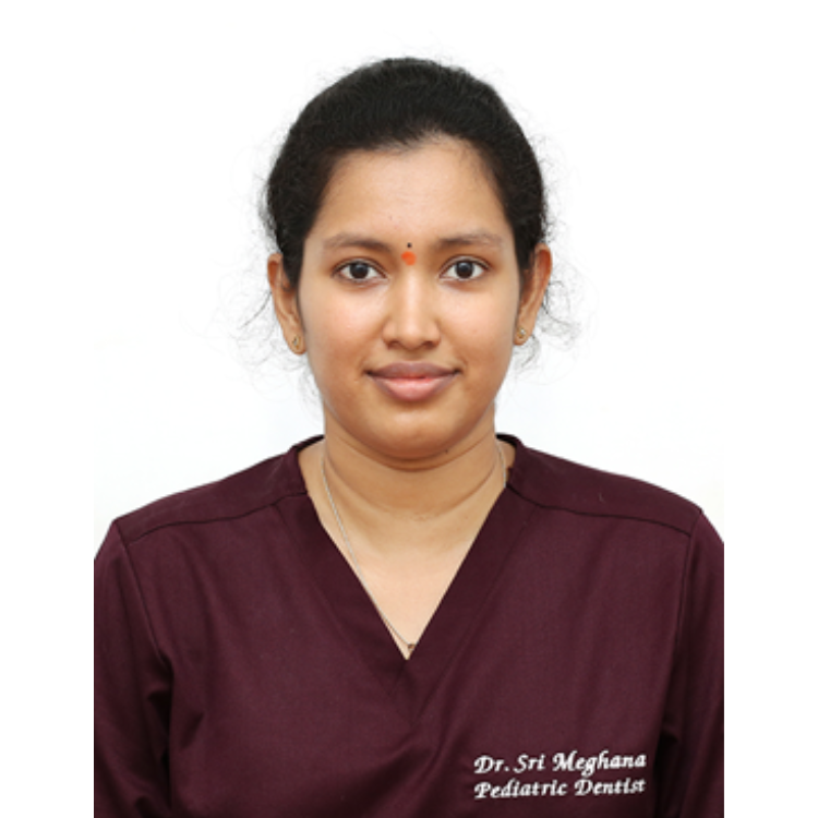 Dr. Sri Meghana - Consultant - Paediatric Dentist